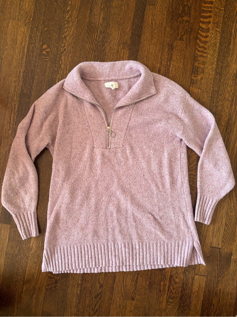 Lou & Grey Half-Zip Pullover size S